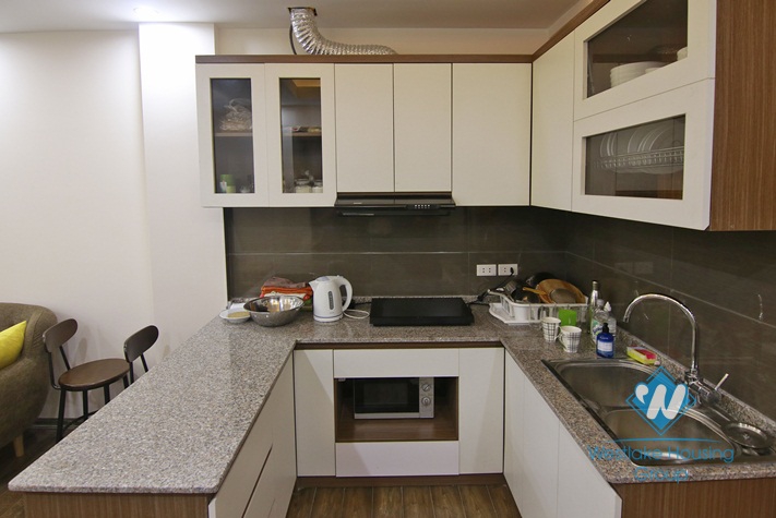 Good priced one bedroom apartment for rent in Dong Da, Hanoi