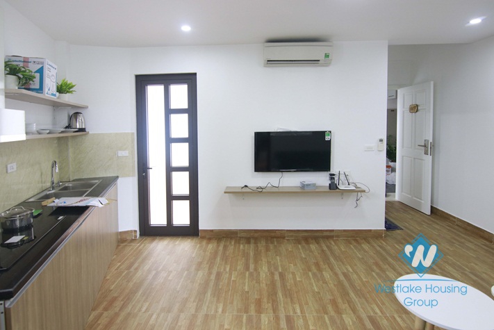 Spacious one bedroom apartment for rent on in Cau Giay