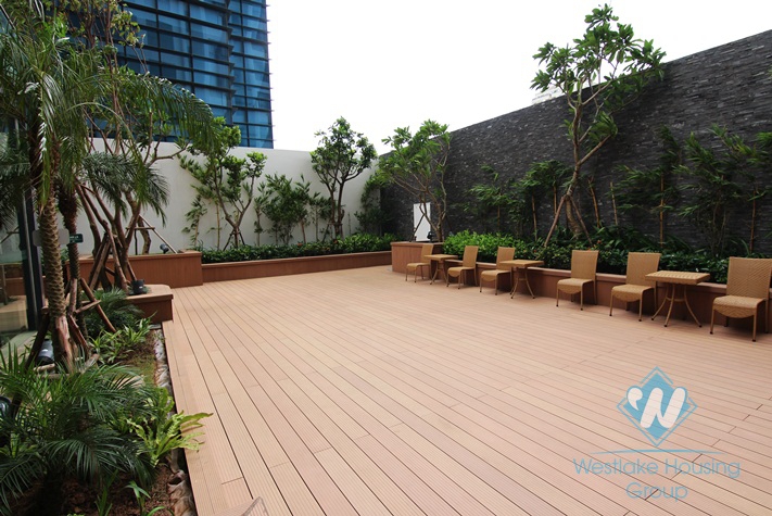 Waiting to be funished apartment for rent in Vinhomes Nguyen Chi Thanh, Ha Noi