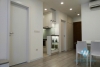 Modern 02 bedrooms apartment for rent in Vinhomes Nguyen Chi Thanh, Hanoi.