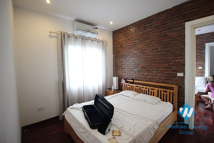 Apartment with nice view for lease in An Duong street, Tay Ho, Hanoi