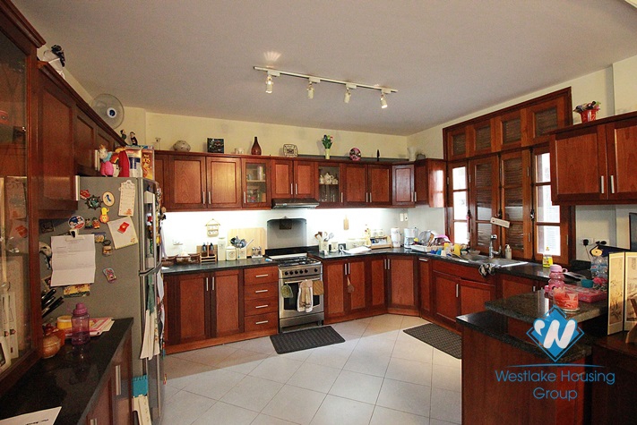 A nice house with swimming pool for rent in Tay Ho area.