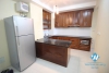 Modern apartment with outdoor balcony for rent in P tower, Ciputra, Tay Ho 