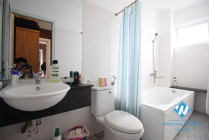Apartment with nice view for lease in An Duong street, Tay Ho, Hanoi