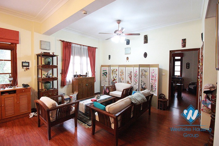 A nice house with swimming pool for rent in Tay Ho area.