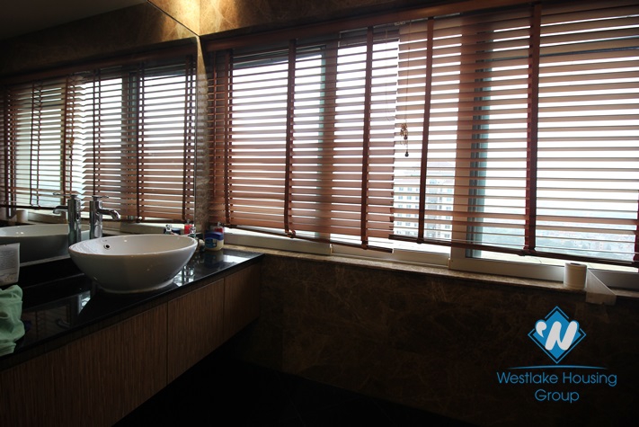 Elegant apartment with 4 bedrooms for rent in Ciputra