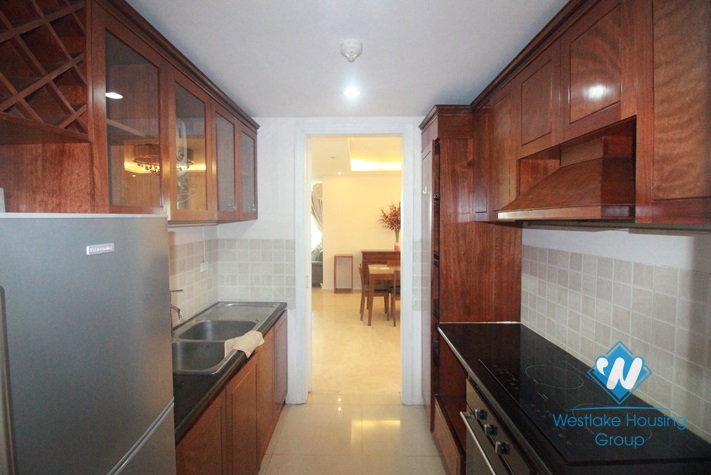 Spacious and bright apartment for rent in Ciputra, Tay Ho, Hanoi