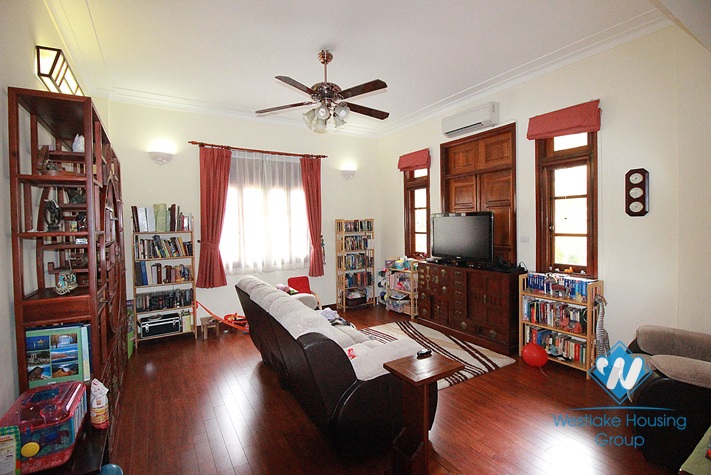 A nice house with swimming pool for rent in Tay Ho area.