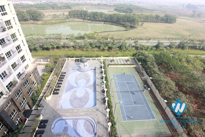 Spacious high floor apartment rental in Ciputra P tower