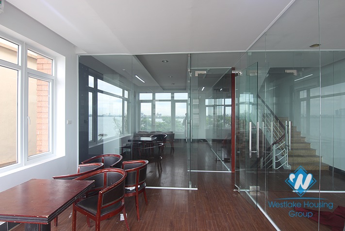 Nice house is suitable for restaurant or office for rent in Tay Ho