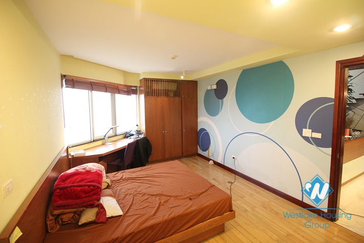 Elegant apartment with 4 bedrooms for rent in Ciputra