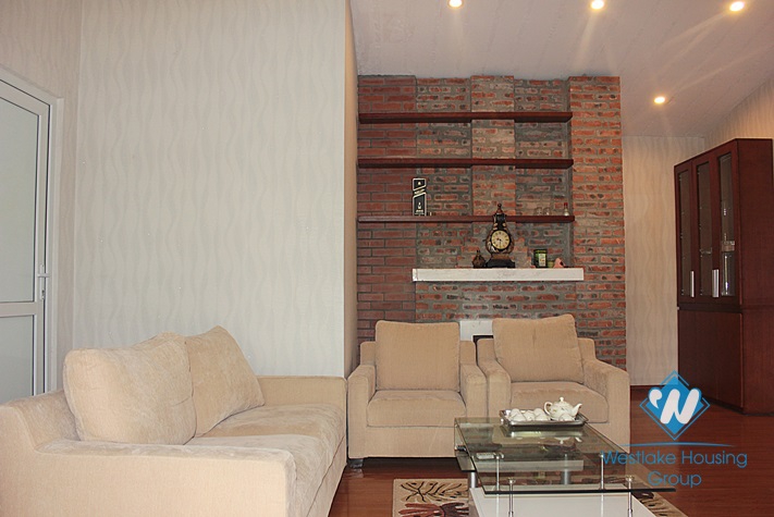 House with big garden for rent in An Duong, Tay Ho, Ha Noi