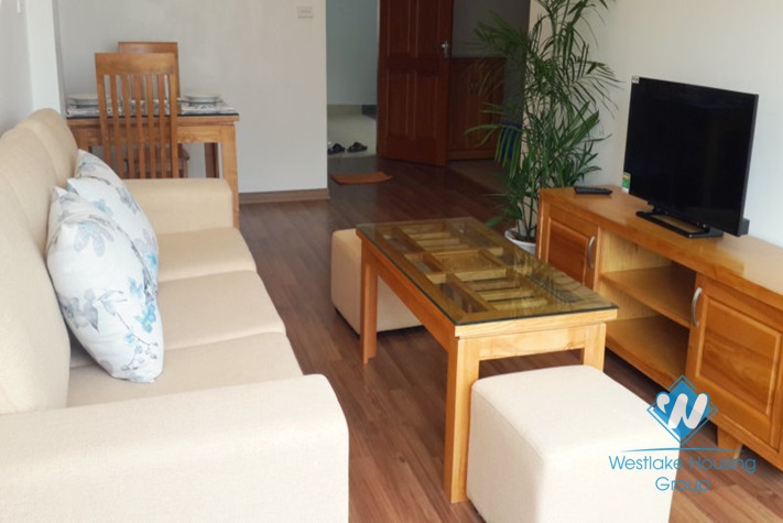 Separate 01 bedroom apartment for rent in Hoang Quoc Viet St, Cau Giay District, Hanoi.