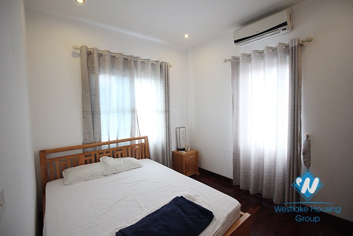 Apartment with nice view for lease in An Duong street, Tay Ho, Hanoi