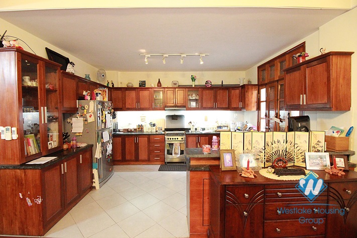 A nice house with swimming pool for rent in Tay Ho area.