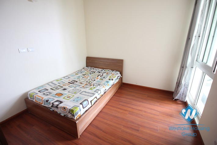 Modern apartment with outdoor balcony for rent in P tower, Ciputra, Tay Ho 