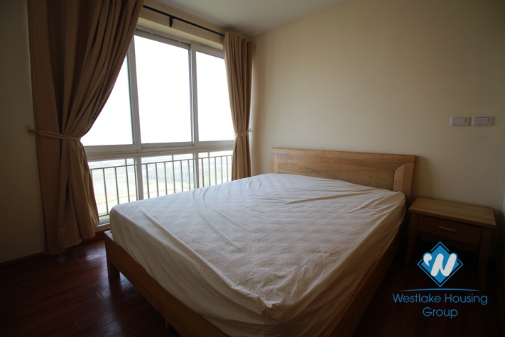 Nice and big size apartment for rent in P Tower Ciputra, Tay Ho area 
