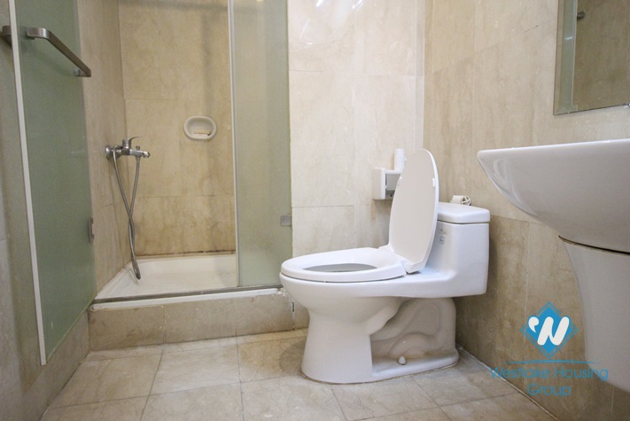 Large size and affordable priced apartment for rent in Ciputra, Tay Ho, Hanoi