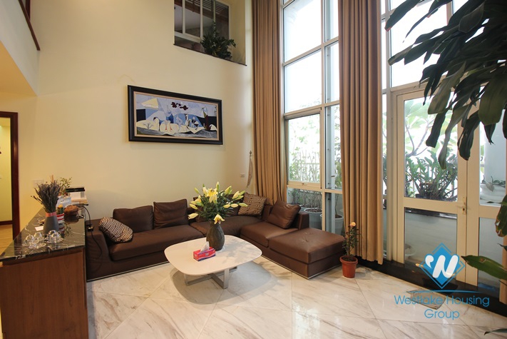 Elegant apartment with 4 bedrooms for rent in Ciputra