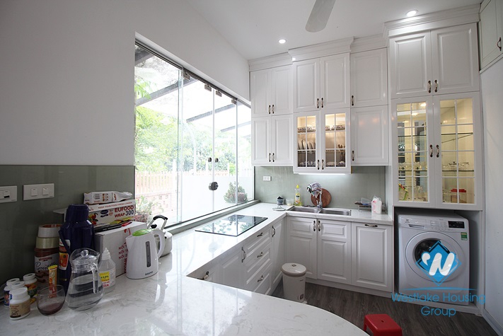 Nicely garden house with two bedrooms for rent in Tay Ho, Hanoi