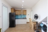 New one bedroom apartment with lake view for rent in Tay Ho area 