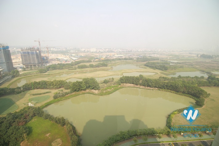 Nice and big size apartment for rent in P Tower Ciputra, Tay Ho area 