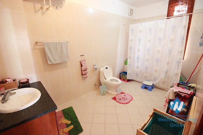 A nice house with swimming pool for rent in Tay Ho area.