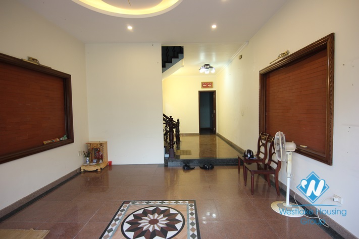 Nice unfurnished house for rent in Tay Ho Area