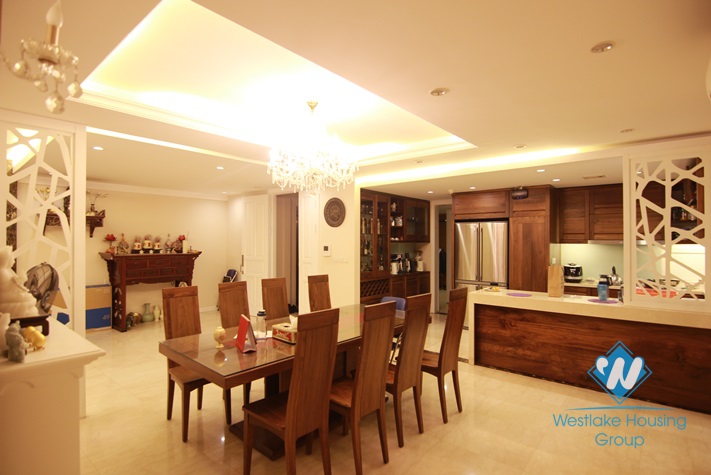 A 4 bedrooms apartment for rent in Ciputra, Tay Ho