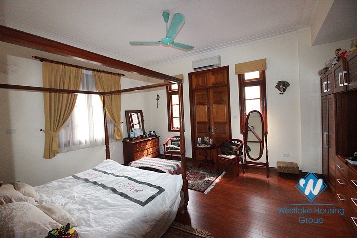 A nice house with swimming pool for rent in Tay Ho area.