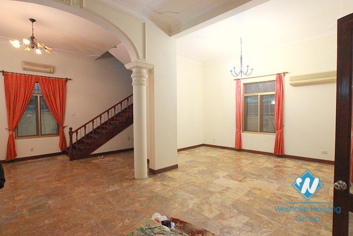 Big house for rent in To Ngoc Van St, Tay Ho, Hanoi