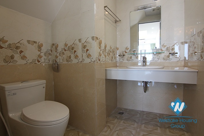New one bedroom apartment with lake view for rent in Tay Ho area 