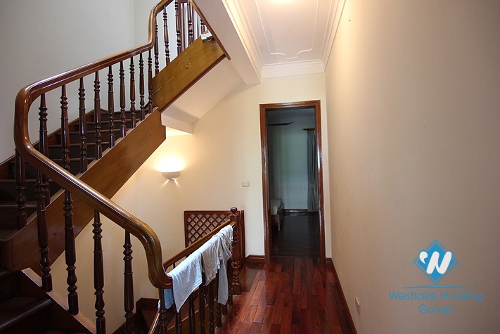 Lovely swimming pool house for rent on To Ngoc Van, Tay Ho