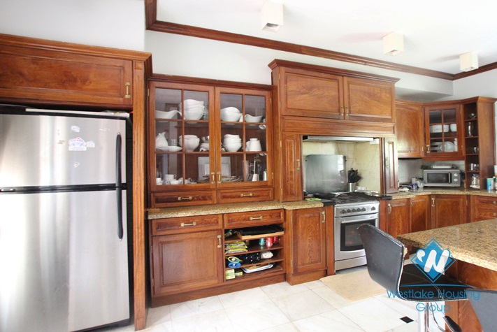 Stunning villa with large yard and garden in To Ngoc Van st, Tay Ho, Ha Noi