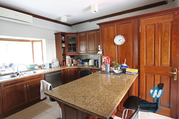 Stunning villa with large yard and garden in To Ngoc Van st, Tay Ho, Ha Noi