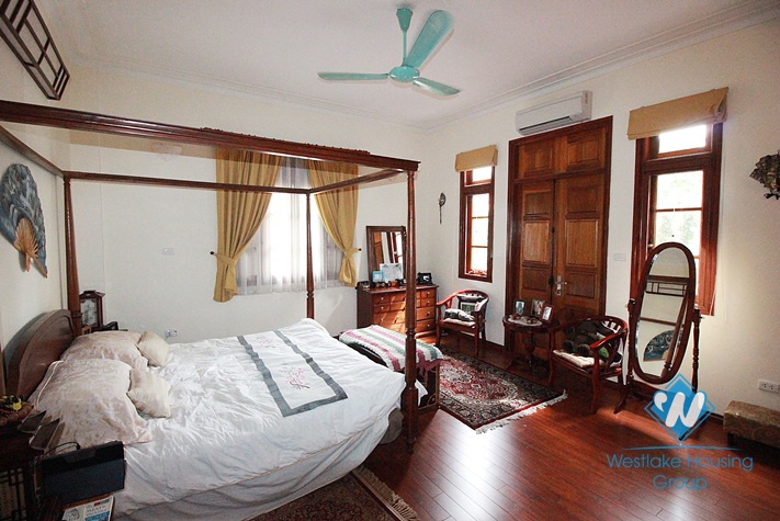 A nice house with swimming pool for rent in Tay Ho area.