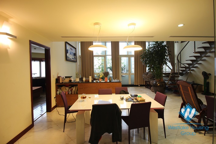 Elegant apartment with 4 bedrooms for rent in Ciputra