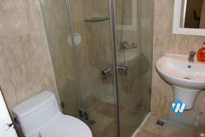 Nice and spacious apartment for rent in P Tower Ciputra, Tay Ho area