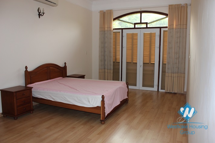 Nice corner house for rent in Westlake Tay Ho, Hanoi