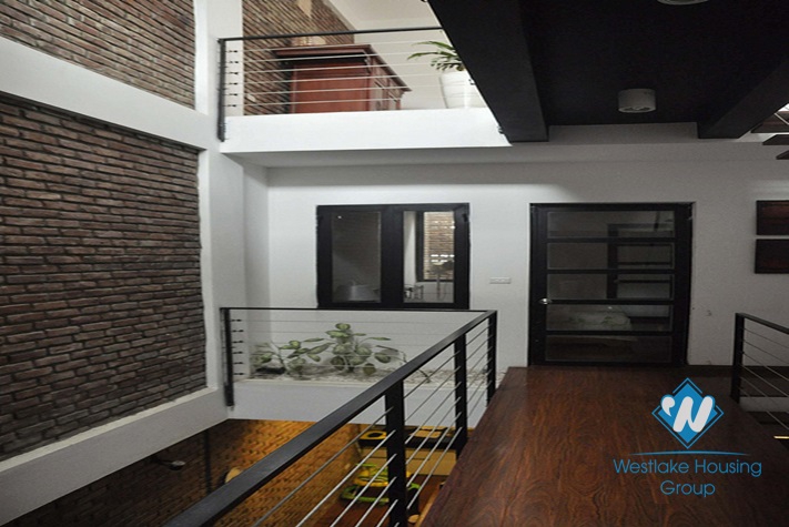 Beautiful houses with nice design for rent in Xuan La street, Tay Ho, Hanoi