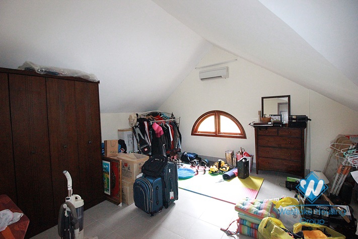 A nice house with swimming pool for rent in Tay Ho area.