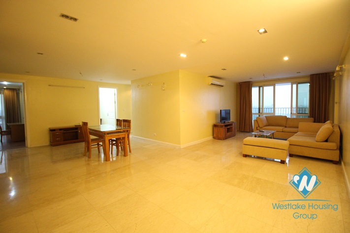 Large size and affordable priced apartment for rent in Ciputra, Tay Ho, Hanoi