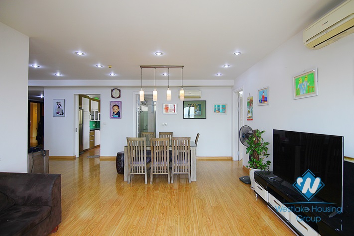 Unfurnished 03 bedroom apartment for rent in Ciputra, E4 Tower, Tay Ho