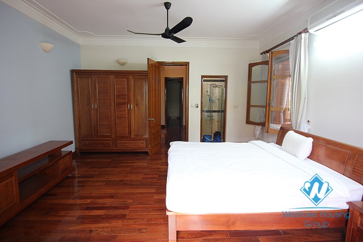 Lovely swimming pool house for rent on To Ngoc Van, Tay Ho