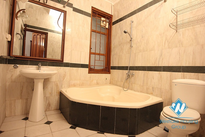 Lovely swimming pool house for rent on To Ngoc Van, Tay Ho