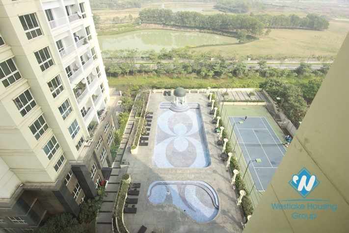 Spacious high floor apartment rental in Ciputra P tower