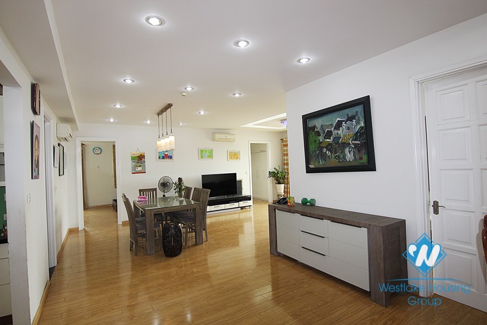Unfurnished 03 bedroom apartment for rent in Ciputra, E4 Tower, Tay Ho