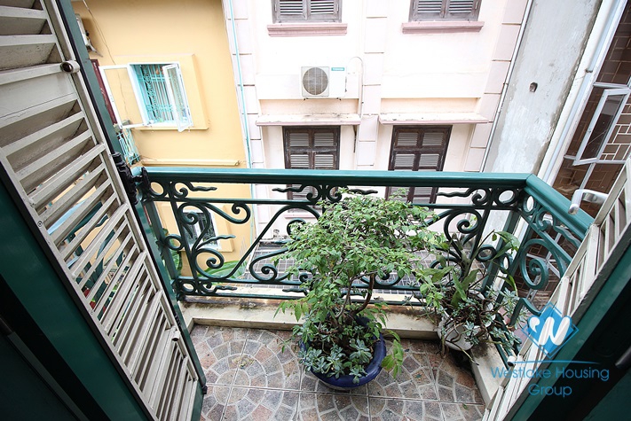 Spacious house with large court yard for rent in Tay Ho, Ha Noi