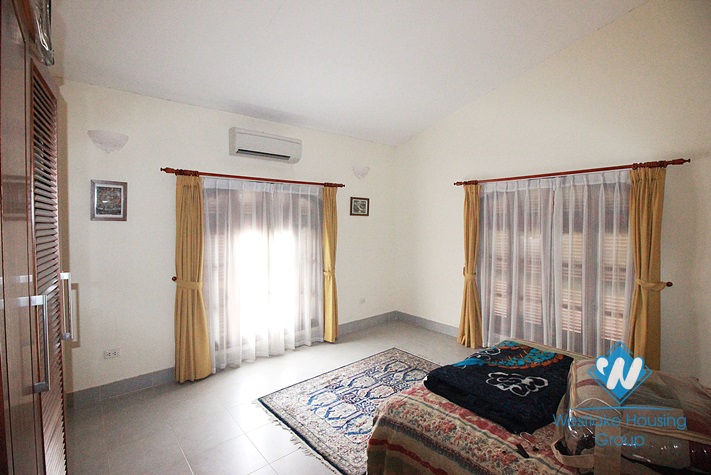 A nice house with swimming pool for rent in Tay Ho area.