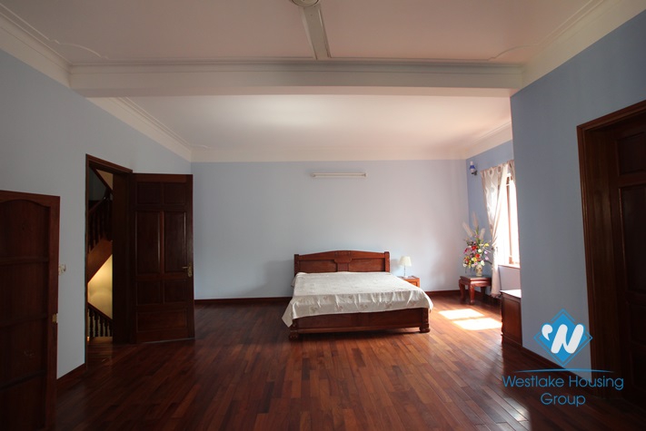 Furnished house with swimming pool available for rent  in Tay Ho district, Hanoi